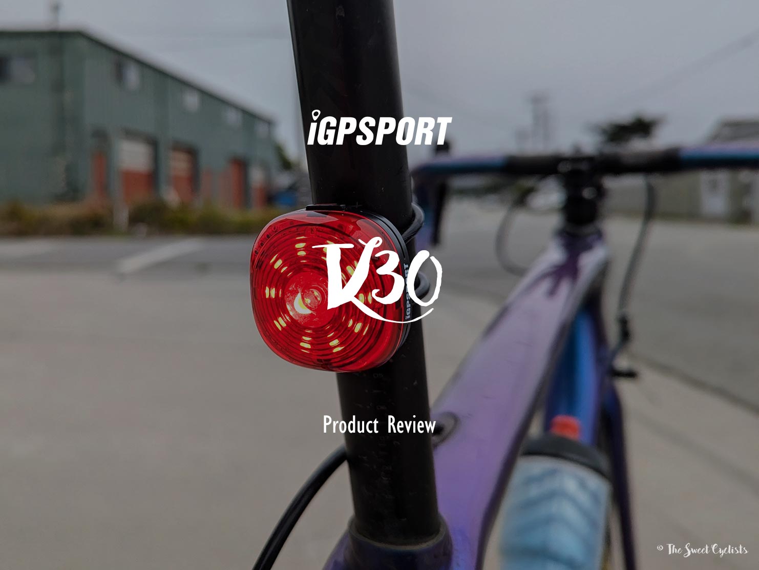 Feu Arrière LED Vélo IGPSPORT TL30 - Connexion Directe BSC300 / IGS630